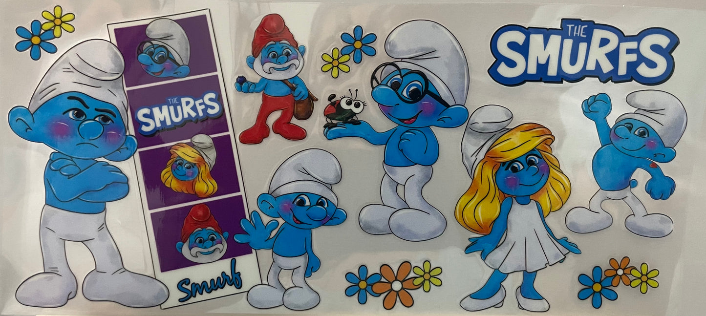 Smurfs 02 - Small purple polaroid