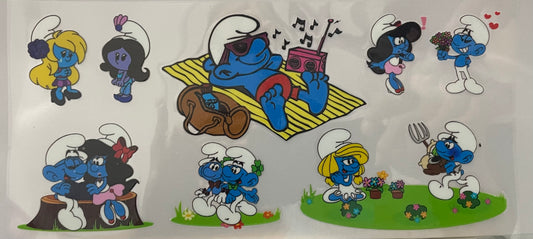 Smurfs 05 - Smurf on beach towel