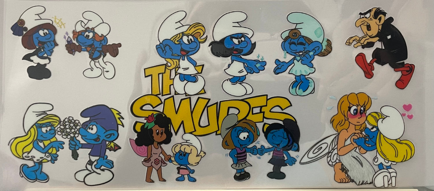 Smurfs 06 - Yellow SMURFS lettering