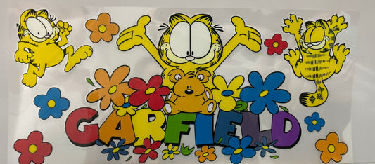 Garfield 02 - Colorful w/flowers